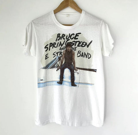 1984 Bruce Springsteen Born In The USA Vintage Tour Tee Shirt