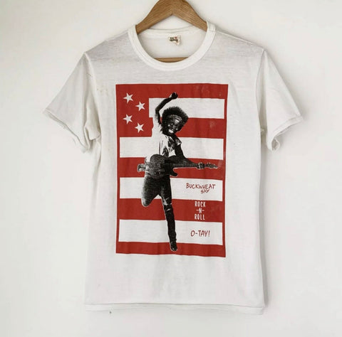 1980s Buckwheat Bruce Springsteen Vintage Tee Shirt