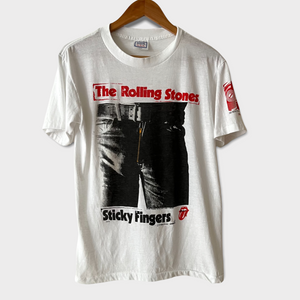 1989 Rolling Stones "Sticky Fingers" Vintage Promo Tee Shirt