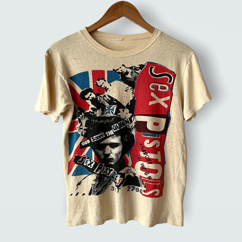 1970s Sex Pistols Vintage UK Promo Tee Shirt