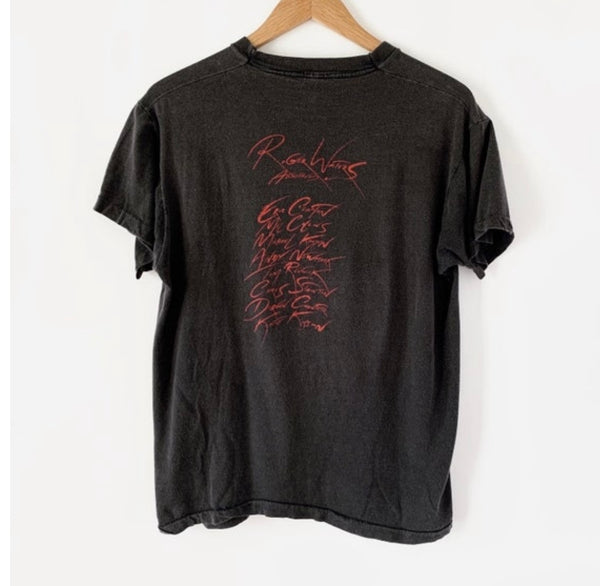 1984 Roger Waters Vintage Tout Tee Shirt